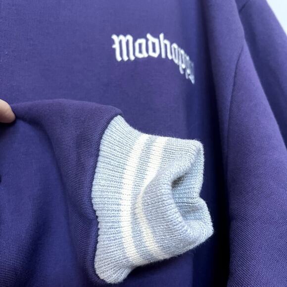 NEW Madhappy Alumni Purple Crewneck Sweatshirt - Picture 4 of 6